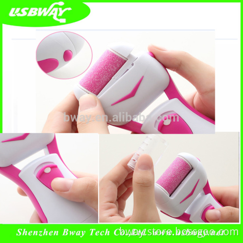 2017 hot new product electric foot file callus with health stone natural remove dead skin hard head tools